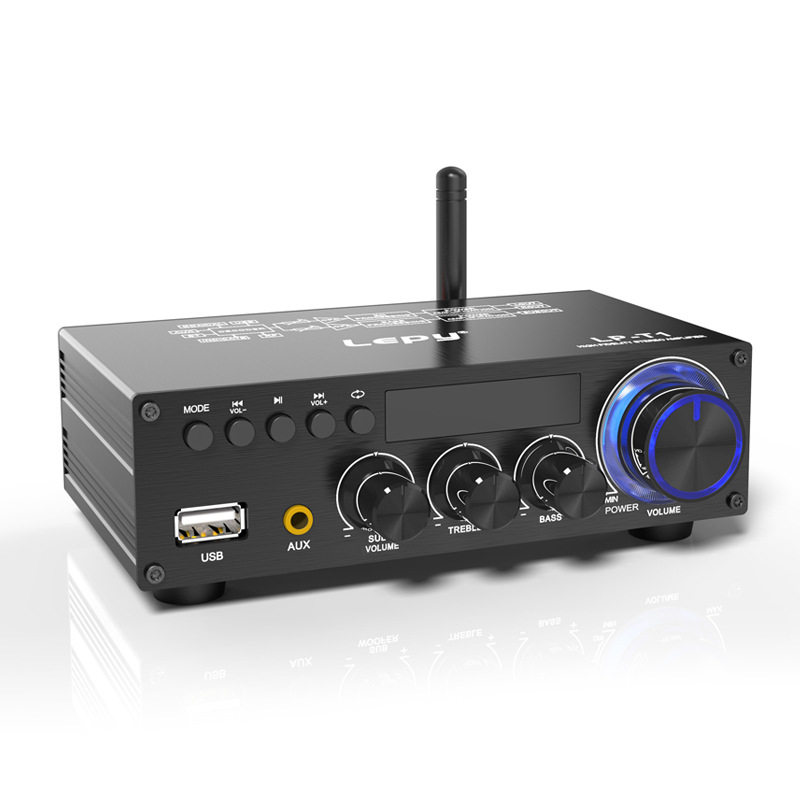 Lepy5.1 Bluetooth Digital Stereo Power Amplifier 2.1 Channel Coaxial USB Disk Lossless Playback Subwoofer t Other