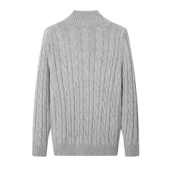 High-End Version Aliexpress Amazon Source Round Neck Pullover Fashion Jacket Knitwear Casual Pony Sweater Wholesale