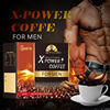 Cross-Border Export Men's Energy Black Coffee Ginseng Oyster Nourishing Instant Black Coffee Energy Coffee