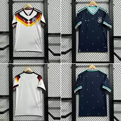 Germany Team Germany World Cup Jersey National Team Football Uniform New Short-Sleeved T-Shirt Cross-Border Dropshipping Customization