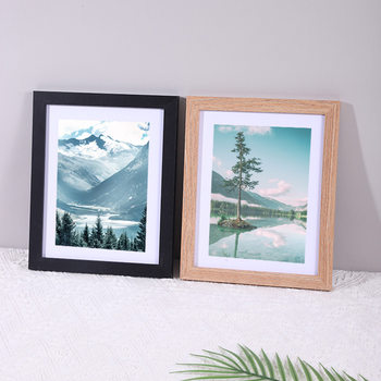 Photo Frame Wall Hanging A3 A4K Paper Picture Frame 8K Watercolor Sketch Paper Oil Painting Outer Frame Mounting Size 16inch Picture Frame