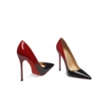 Red and black patent leather + nude lining 6cm non-refundable