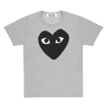 Gray big black heart 2