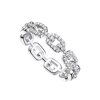 HEFANG where XS chain ring stacked wear light luxury elegant temperament fashion high-grade sense pair ring tail ring ring female