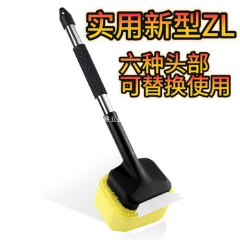 Amazon Multifunctional Barbecue Cleaning Brush Hexagonal Zipper Fireproof Cloth Brush Spring Brush Diamond Brush Pumice Stone