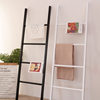 Solid wood floor hanger space-saving bathroom towel rack clothes shooting wall background rack trapezoidal display rack