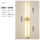 Международная оптовая продажа современных светодиодных настенных светильников в стиле минимализма с длинной полосой теплых и не ослепляющих алюминиевых ламп и фонарей mini 33