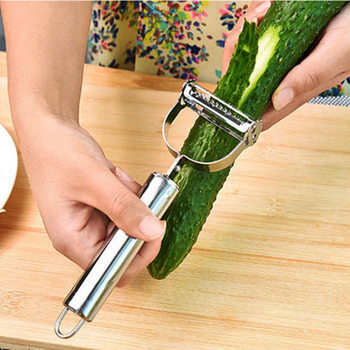 Stainless Steel Peeling Knife Household Multifunctional Peeling Knife Fruit and Vegetable Melon Peeling Potato Peeler Grater