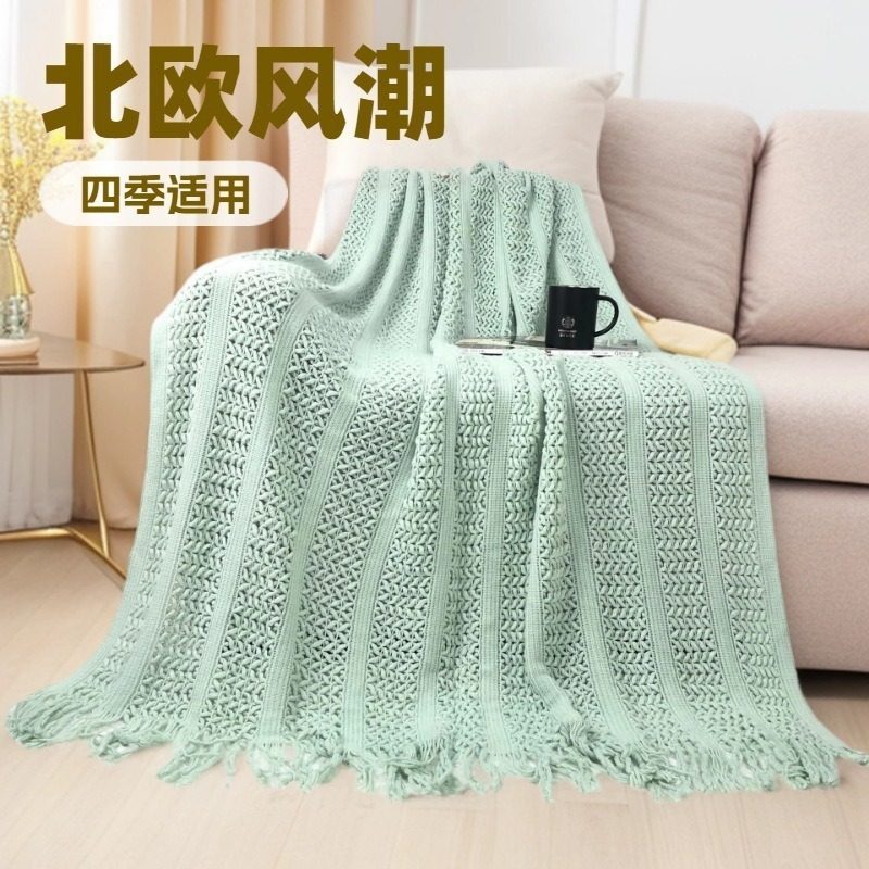 Thick Knitted Blanket, Nap Blanket, Cable Knit Sofa Blanket, Nordic Style Throw Blanket, Knitted Blanket, Air Conditioning Blanket, Thick Style
