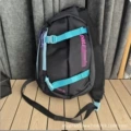 Black with blue
