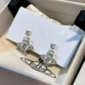 Silver mermaid tears earrings