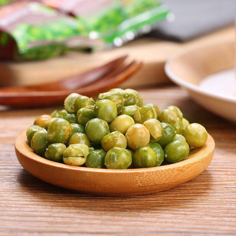 Roasted Green Beans, Independent Beef Flavor Snacks, Wholesale Barbecue Bulk Peas, Small Bags, Whole Box, Garlic Spicy