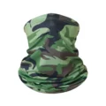 Camo Army Green Face Mask