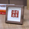 Hollow mini photo frame square 4 square creative oil painting stick framed picture frame stereo diy table factory wholesale