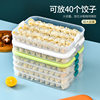 Special Household Dumpling Box, Refrigerator Portable Fresh-Keeping Freezer Box, Multi-Layer Transparent Storage Box