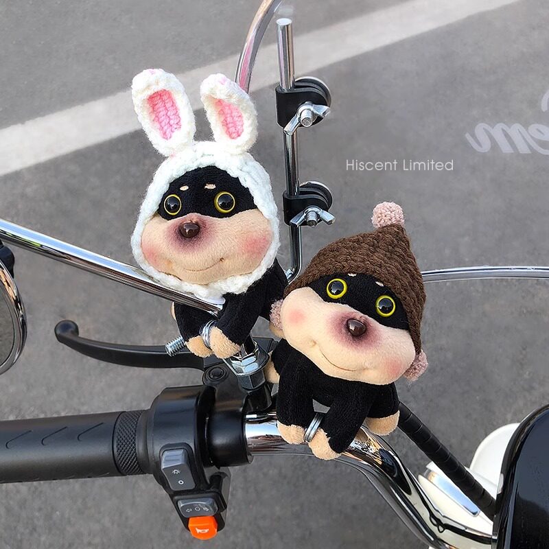 Aima Metaverse Electric Vehicle Rearview Mirror Decoration Figurine Doll Electric Scooter Motorcycle Small Accessories
