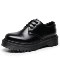 Smooth Leather All Black (3.5cm)