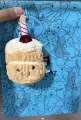 Strawberry cake pendant