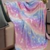 Factory clearance wholesale Faleinel luminous blanket luminous coral fleece lunch break children luminous blanket