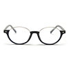K9171 New Stylish Korean Oval Myopia Glasses Frame Trendy Men and Women Literary Retro Plate Foot Flat Mirror Frame