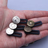 Retractable waist expansion button nail-free seamless denim pants buckle detachable button universal waist extension waist expansion artifact
