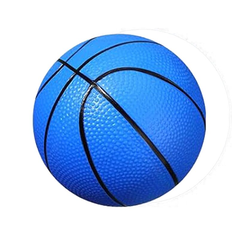 10cm Colorful Children's Inflatable Mini Basketball Outdoor Bouncing Ball Toy Kindergarten Reward Parent-Child Interactive Small Rubber Ball