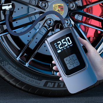New Car Air Pump Portable Digital Display Wireless Air Pump Car Home Dual-use Air Pump Car Air Pump
