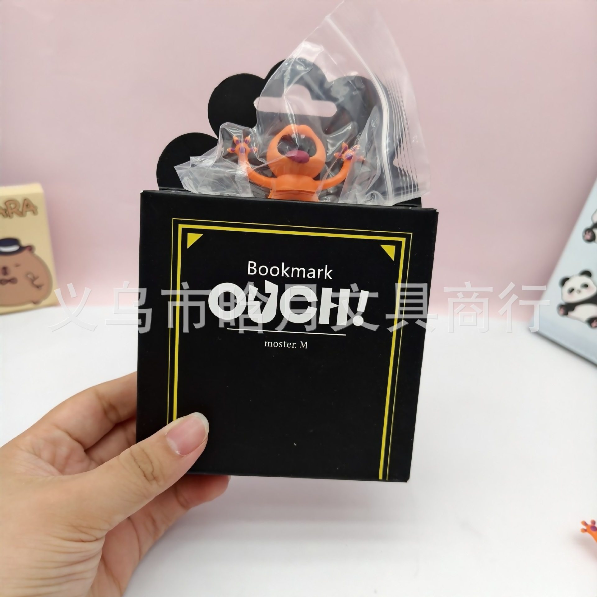 3D Bookmark Cat Animal Bookmark Hippo Rabbit Funny Fun Fashion Bookmark Cute Animal Bookmark School Supplies