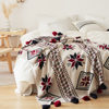 New Bohemian Style Pure Cotton Tassel Blanket, Bedroom Sofa Blanket, Air-Conditioning Blanket, Office Lunch Blanket