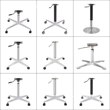 Tripod Coffee Table Base Bedside Table Stainless Steel H Adjustable Mobile Chair Accessories Bookcase Rotating Bar Table Leg 228 Round Table