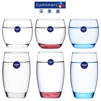 Lemeiya Glass Cup Glass Water Cup Juice Drink Cup Beer Cup Flower Tea Cup Glass Cup Set Gift