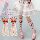Мягкие носки в стиле Лолиты для девочек, милые японские носки JK strawberry wall socks, розовые носки-тюбики с бантом для девочек mini 3