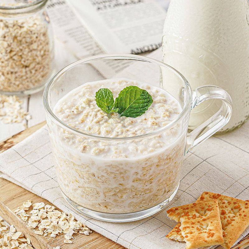 West Wheat Pure Oatmeal High Protein 0 Added Sucrose Ready-To-Eat Oatmeal Cereal Instant Nutritious Breakfast Bag 1kg