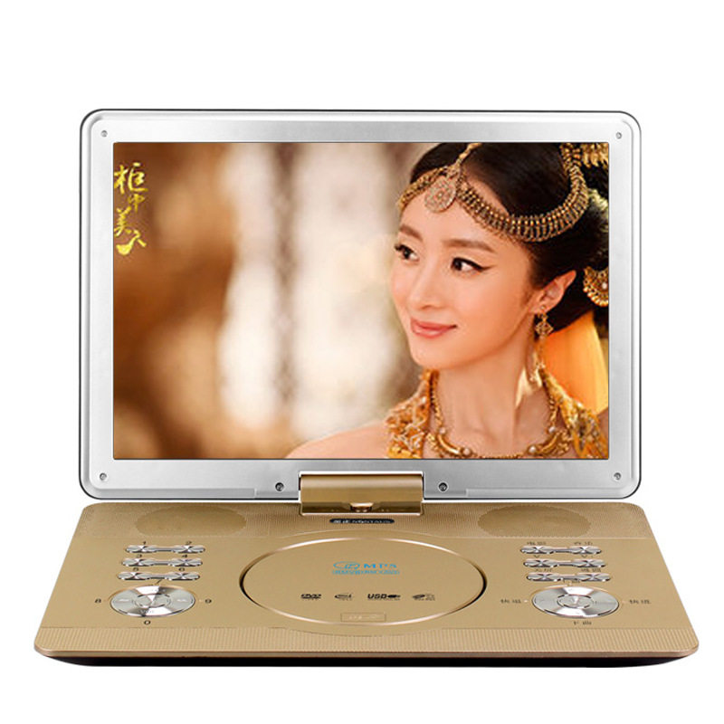 Factory wholesale Jin Zheng home DVD replayable CD player children learning VCD elderly small TV