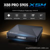 X88 Pro X5M Tvbox Android14 Amlogic S905X5M Support 4K Bt5.0