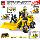 Институциональное обучение дети, совместимые с Lego, собирают строительные блоки, мелкие частицы, мальчики собирают развивающие игрушки, большие подарки оптом mini 23