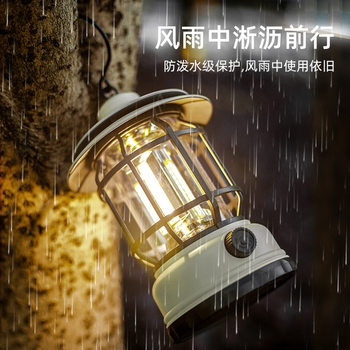 Outdoor Camping Lamp Rechargeable Lighting Portable Lamp Camp Tent Lamp Camping Lantern Portable Led Lamp Super Bright