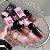 Gege Bear Refreshing Colorful Water Gloss Lip Glaze Moisturizing Pouty Lips Color Whitening Lip Gloss Female Student Party Lip Glaze