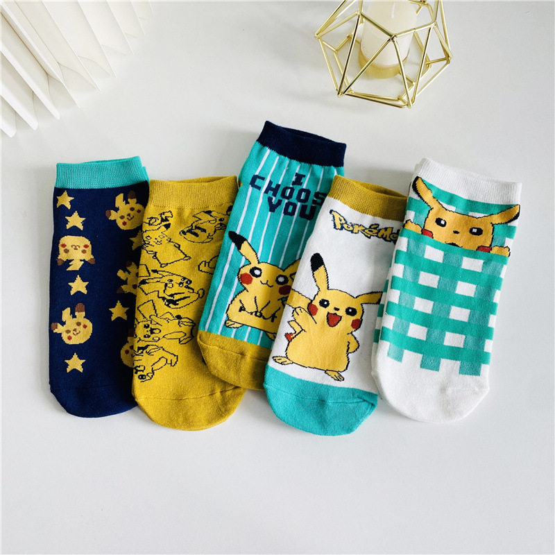 袜子女春秋薄款透气水果袜浅口隐形ins潮可爱日系船袜春夏学生袜