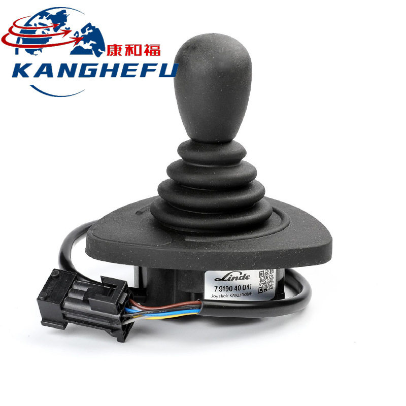 อุปกรณ์เสริมรถยก Linde ส่งข้ามพรมแดน จอยสติ๊กไฮดรอลิก 7919040042 แบบสากล 7919040041 คันบังคับแบบไขว้