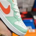 White green orange