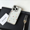 Simple and advanced wave point for Apple 15/14/13promax phone case 12/11 soft xr/xs drop-proof 7p