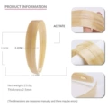 Beige 2.2cm wide
