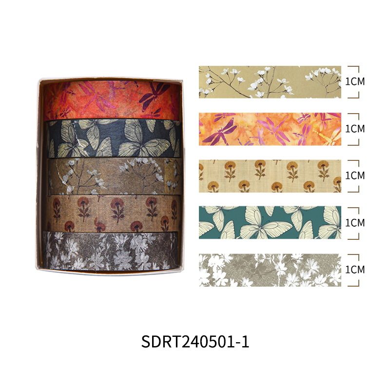 Forest Quote Series Washi Tape Basic Diary Handbook Tape Material DIY Decorative Sticker Tape