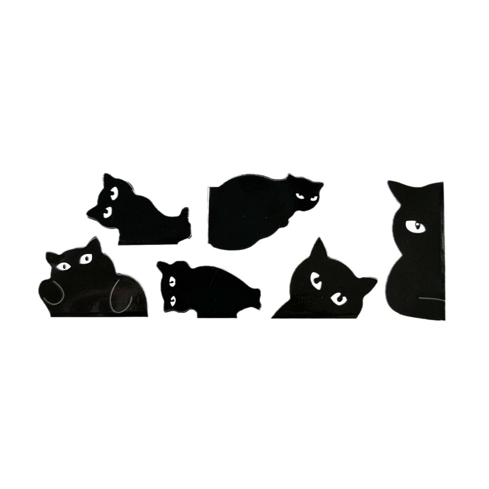 Black Cat Magnetic Cute Bookmark Cat Lovers Gift Bookmark Student Teacher School Family Gift Black Cat Bookmark