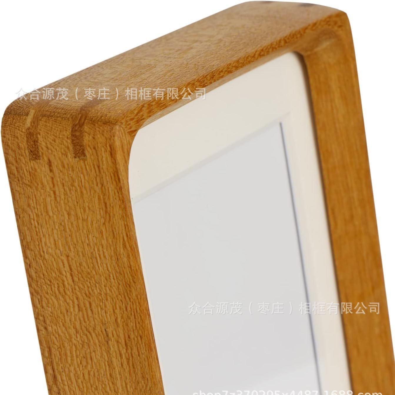 New Chinese Style Black Walnut Solid Wood Square Photo Frame High-End Chinese Painting Calligraphy Framed Picture Frame Table Photo Wall