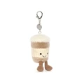White coffee cup pendant