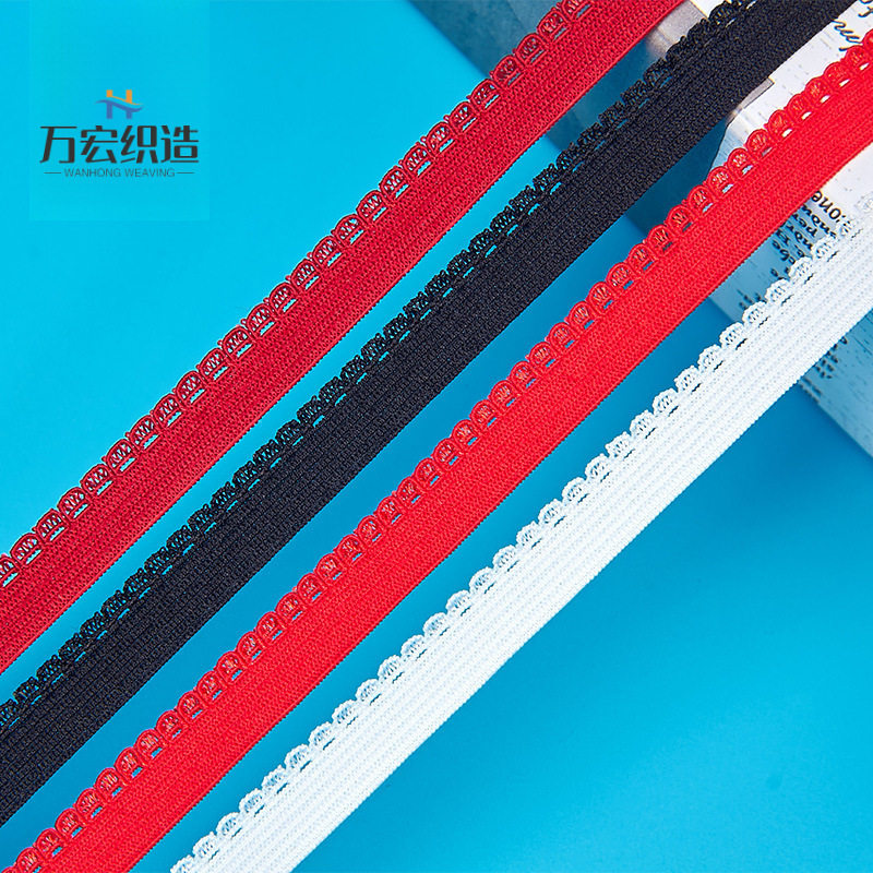 1cm Flower Bud Nail Tooth Edge Needle Machine Elastic Webbing Bra Intimates Intimates with Clothing Accessories Clothing Lace