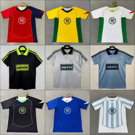 2526 Football Jersey T90 Barcelona Special Edition Brazil 2025 Tour Jersey Can Be Shipped Cross-Border in One Piece