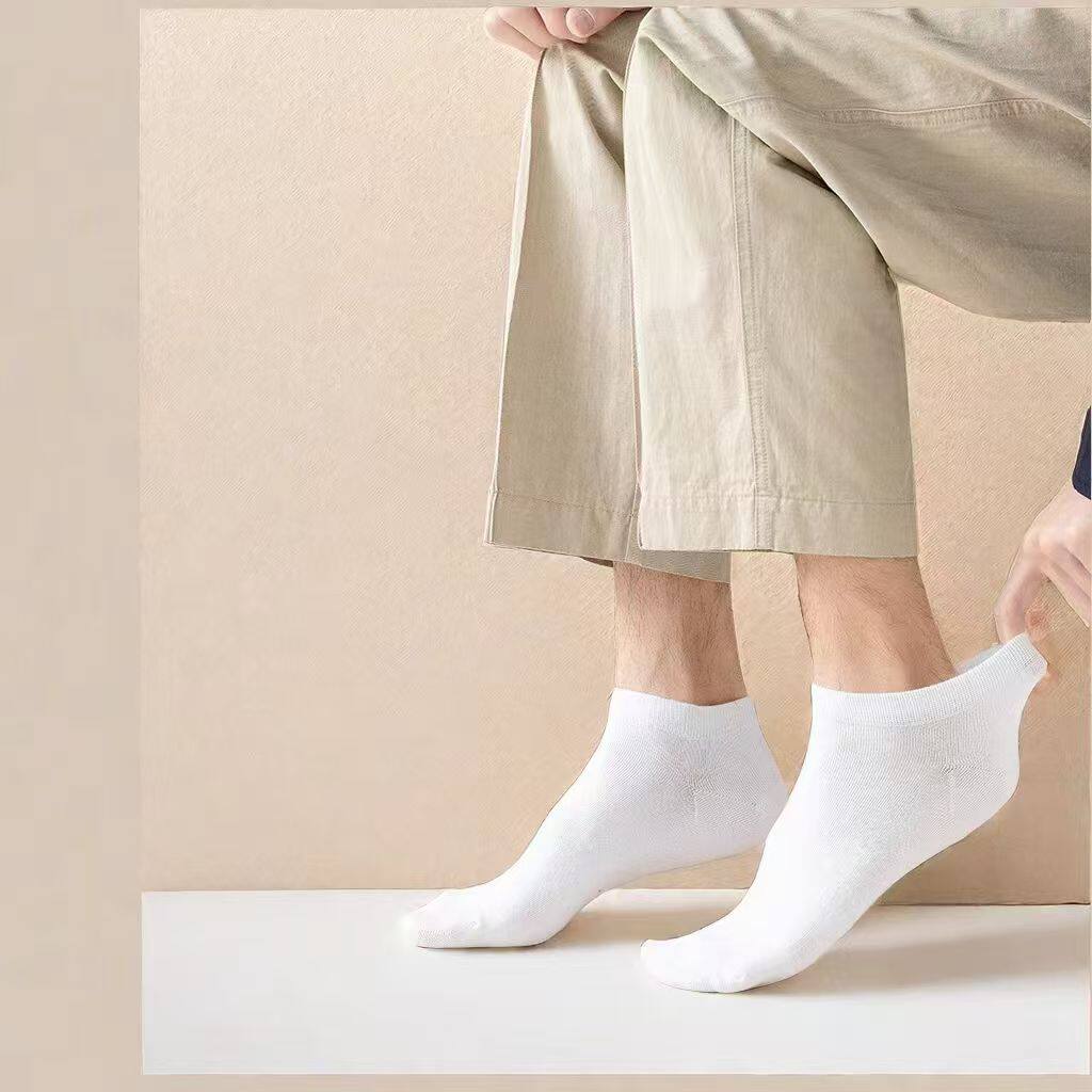 便宜一次性袜子男袜子诸暨袜业批发日抛袜女出差日抛袜子中筒白袜